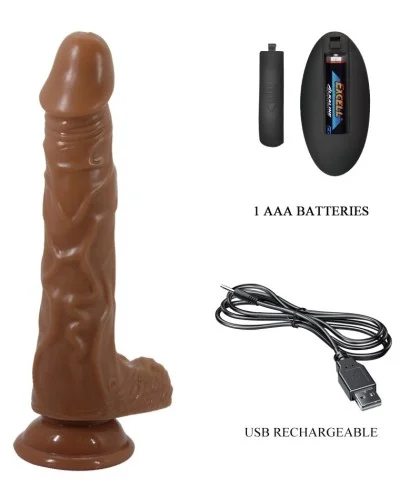 Gode Va-et-Vient Bodach 16 x 3.7cm Marron sextoys et accessoires sur La Boutique du Hard