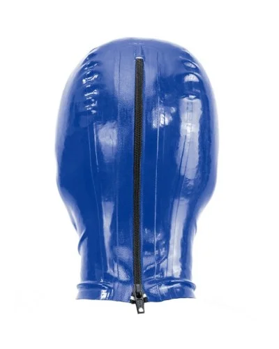 Cagoule en Latex Texie Bleu sextoys et accessoires sur La Boutique du Hard