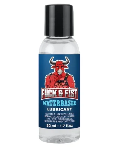 Lubrifiant à base d'eau Fuck & Fist Water 50ml sextoys et accessoires sur La Boutique du Hard