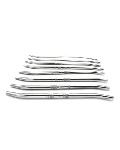 Kit de 8 Tiges d'urètre end Curve 14 cm - Diamètres 4 à 13mm  sextoys et accessoires sur La Boutique du Hard