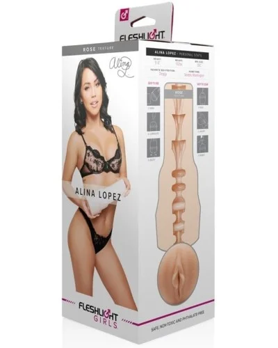 Masturbateur Alina Lopez Rose sextoys et accessoires sur La Boutique du Hard
