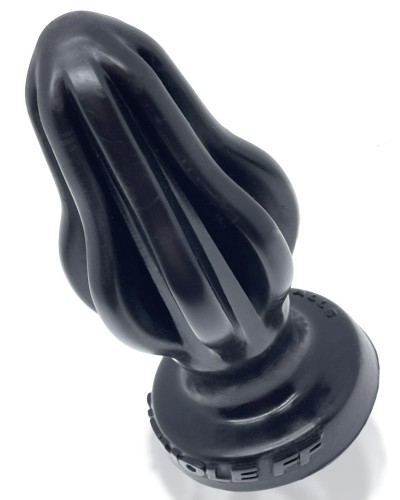 Plug silicone AirHole S 9 x 4cm Noir sextoys et accessoires sur La Boutique du Hard