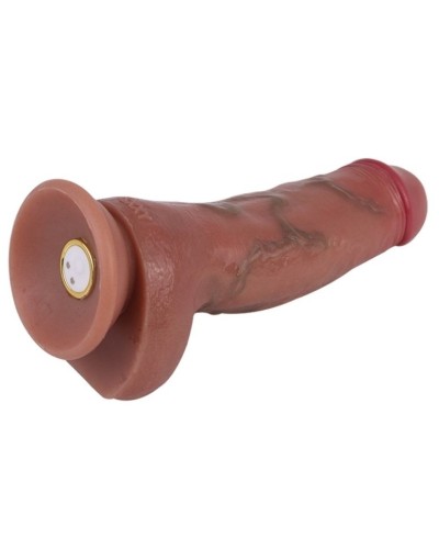 Gode Vibrant Skinnier Mario 14 x 4.6cm Marron sextoys et accessoires sur La Boutique du Hard