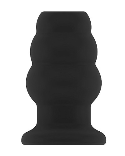 No.51 - Large Hollow Tunnel Butt Plug - 5 Inch - Black pas cher