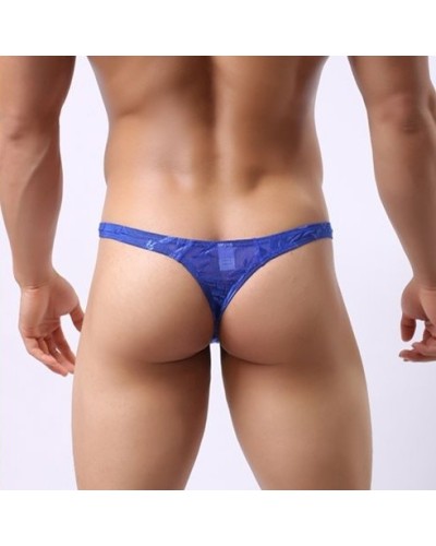 String Dentelle MANKINI Bleu sextoys et accessoires sur La Boutique du Hard