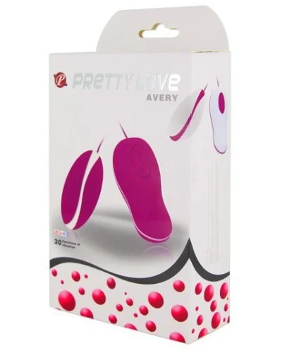 Oeuf vibrant Avery -  6 x 3.5 cm pas cher