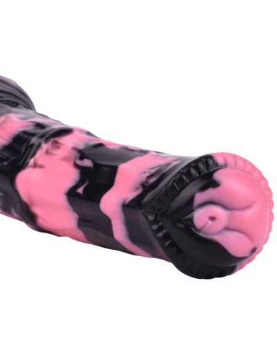 Gode Horse Hurulf S 18 x 4.7cm Noir-Rose sextoys et accessoires sur La Boutique du Hard