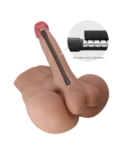 Masturbateur et Pénis Articulé Crazy Bull Rhyne 17.3 x 4.4cm sextoys et accessoires sur La Boutique du Hard