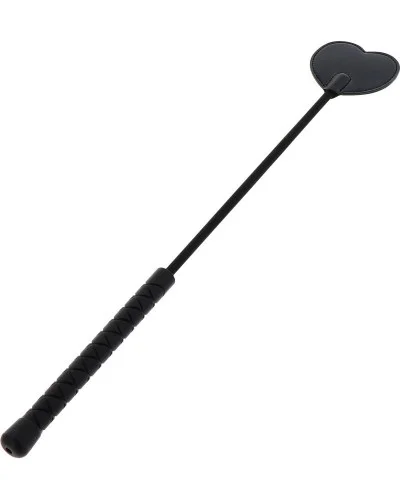 Cravache Black Heart 44cm Noir sextoys et accessoires sur La Boutique du Hard
