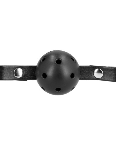 Muselière avec Bâillon-boule Muzzle Gag Noire sextoys et accessoires sur La Boutique du Hard