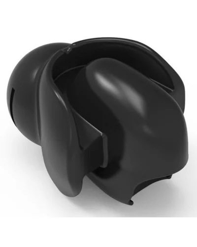 Bâillon Fix Tongue Noir sextoys et accessoires sur La Boutique du Hard