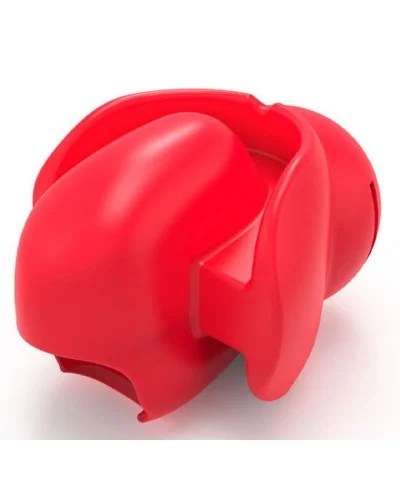 Bâillon Fix Tongue Rouge sextoys et accessoires sur La Boutique du Hard