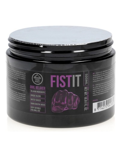 Crème relaxante Anal Relaxer 500 ml - Pot noir sextoys et accessoires sur La Boutique du Hard