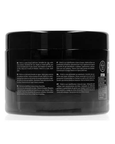 Lubrifiant Aspect Sperme Fist It 500 ml - Pot noir sextoys et accessoires sur La Boutique du Hard