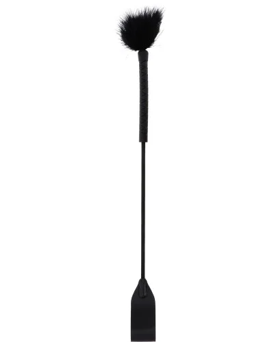 Cravache et Plumeau Tick Whip 56cm Noir sextoys et accessoires sur La Boutique du Hard