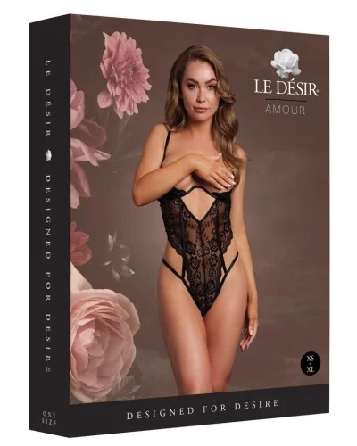 Body Dentelle Sandra Noir sextoys et accessoires sur La Boutique du Hard
