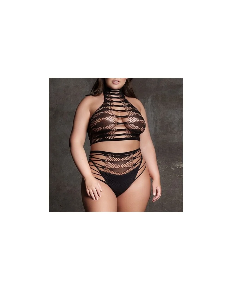 Ensemble 2 Pièces Grande Taille Carpo Noir sextoys et accessoires sur La Boutique du Hard