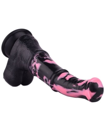 Gode Horse Tinulf M 19 x 5cm Noir-Rose sextoys et accessoires sur La Boutique du Hard