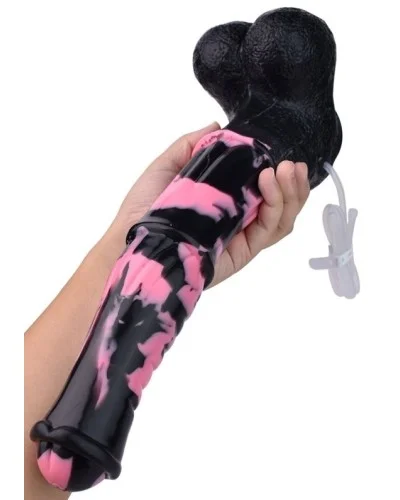 Gode Éjaculateur Horse Tinulf Squirt M 19 x 5cm Noir-Rose sextoys et accessoires sur La Boutique du Hard