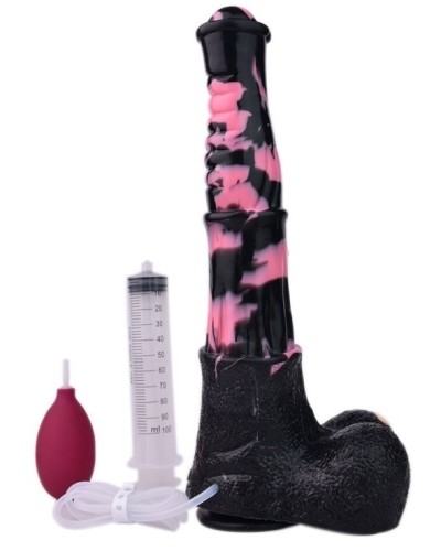Gode Éjaculateur Horse Tinulf Squirt L 28 x 6.5 cm Noir-Rose sextoys et accessoires sur La Boutique du Hard