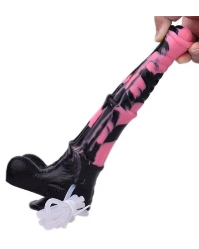 Gode Éjaculateur Horse Tinulf Squirt L 28 x 6.5 cm Noir-Rose sextoys et accessoires sur La Boutique du Hard