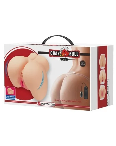 Masturbateur Fessier Vibrant Crazy Bull Mila sextoys et accessoires sur La Boutique du Hard