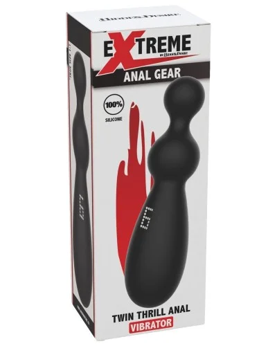 Stimulateur de Prostate Vibrant Twin Thrill 7 x 3.5cm sextoys et accessoires sur La Boutique du Hard