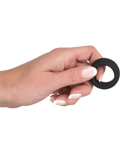 Cockring Velvet Ring S Noir 26mm sextoys et accessoires sur La Boutique du Hard