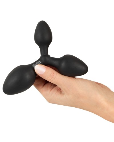 Plug anal Triple Trainer Noir sextoys et accessoires sur La Boutique du Hard