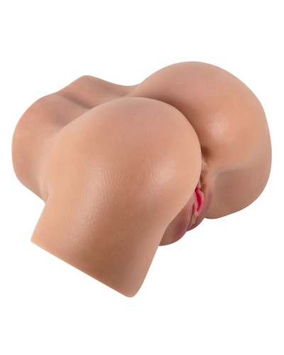 Masturbateur Fessier Vibrant CRAZY BULL Hailey Marron sextoys et accessoires sur La Boutique du Hard