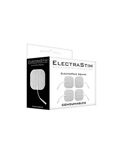 Pack de 4 patches d'électrostimulation ElectraStim sextoys et accessoires sur La Boutique du Hard