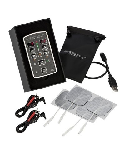 Contrôleur d'électrostimulation ElectraStim Flick Duo 25 intensités sextoys et accessoires sur La Boutique du Hard
