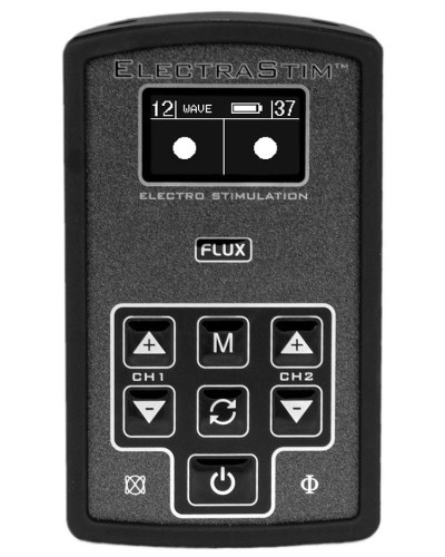 Station de contrôle Électrostimulation ElectraStim Flux 99 intensités sextoys et accessoires sur La Boutique du Hard