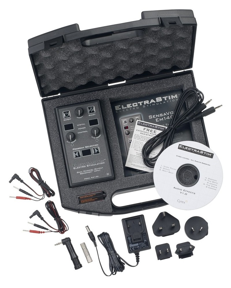 Centrale Électro-stimulation Sensavox Em140 ElectraStim sextoys et accessoires sur La Boutique du Hard