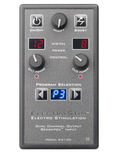 Centrale Électro-stimulation Sensavox Em140 ElectraStim sextoys et accessoires sur La Boutique du Hard
