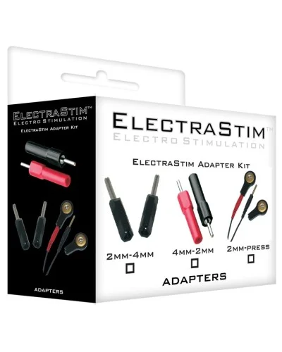 Adaptateurs ElectraStim Bouton Pression 2mm sextoys et accessoires sur La Boutique du Hard