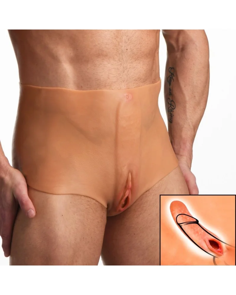 Boxer Prothèse Vulve et Fessier Miss Vagina sextoys et accessoires sur La Boutique du Hard