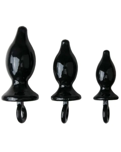 Pack de 3 plugs Tet Ass Noirs pas cher