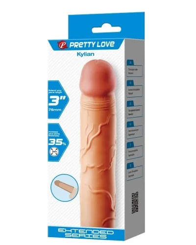 Gaine de Pénis Kylian 19 x 4cm sextoys et accessoires sur La Boutique du Hard