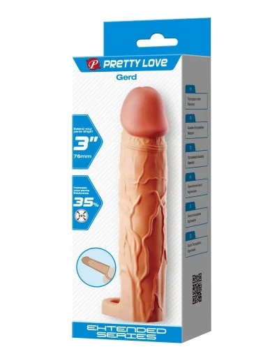 Gaine de Pénis Gerd 18.5 x 4cm sextoys et accessoires sur La Boutique du Hard