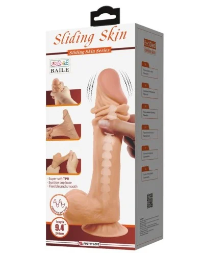 Gode Vibrant Sadik 18 x 4.8cm sextoys et accessoires sur La Boutique du Hard