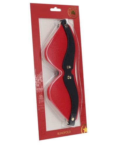 Masque SM Milan Noir et Rouge sextoys et accessoires sur La Boutique du Hard