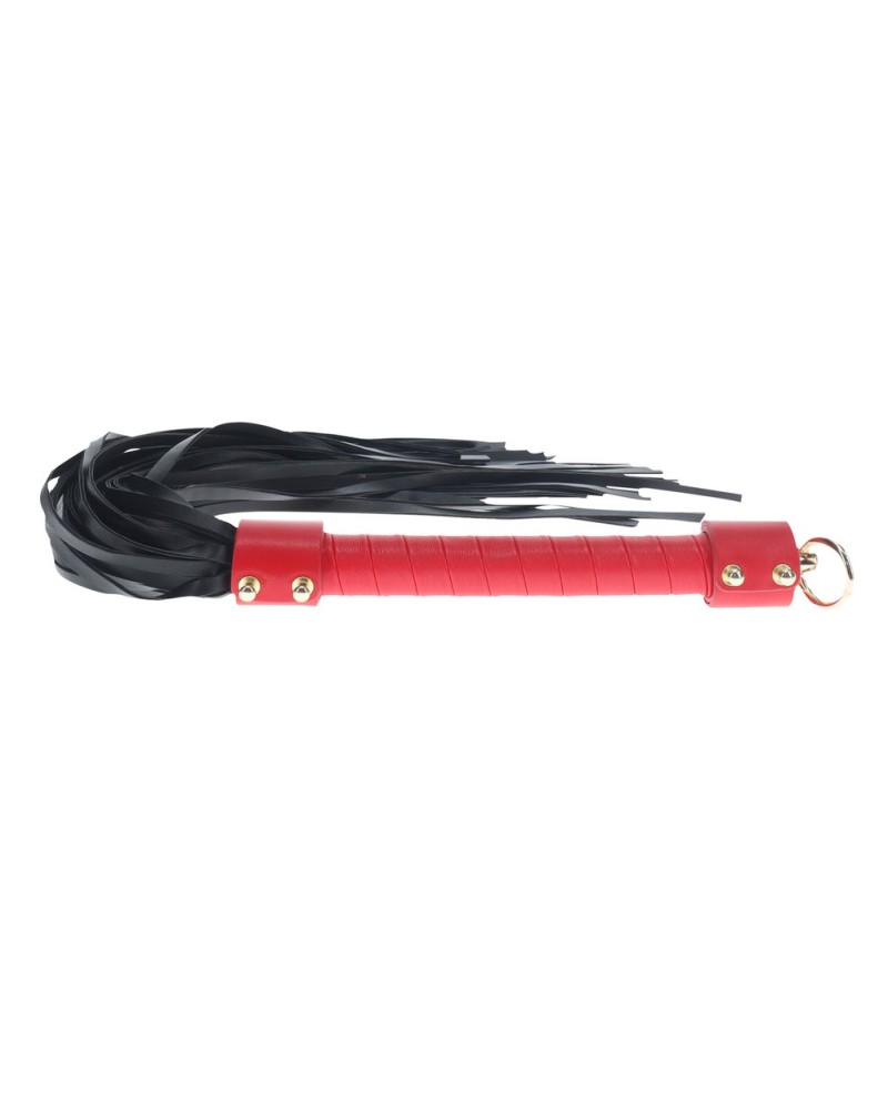 Martinet Milan 54cm Noir et Rouge sextoys et accessoires sur La Boutique du Hard