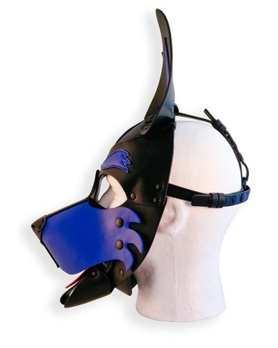 Cagoule Puppy Hood Noire et Bleue sextoys et accessoires sur La Boutique du Hard