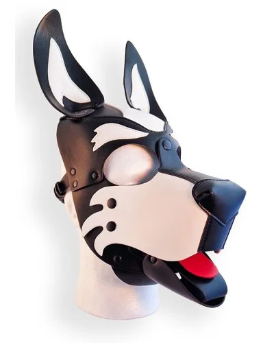 Cagoule Puppy Hood Noire et Blanche sextoys et accessoires sur La Boutique du Hard