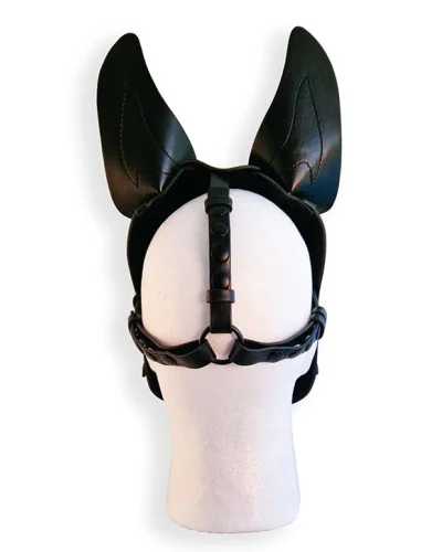 Cagoule Puppy Hood Noire sextoys et accessoires sur La Boutique du Hard