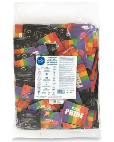 Préservatifs Pride x144 sextoys et accessoires sur La Boutique du Hard