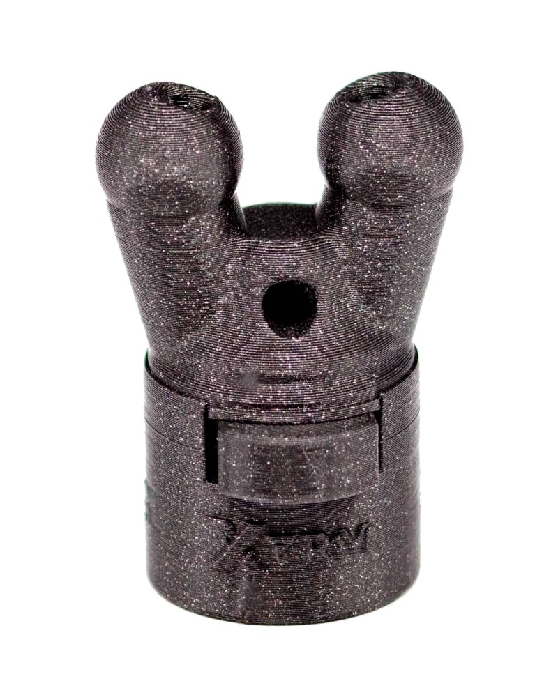 Bouchon Diffuseur avec Stop Snffr Double Large Noir sextoys et accessoires sur La Boutique du Hard