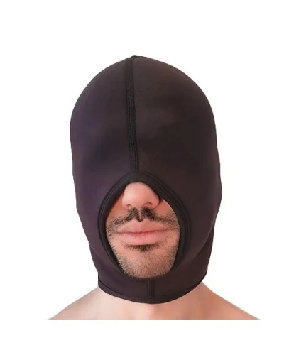 Cagoule Face Fucker Brutus Noire sextoys et accessoires sur La Boutique du Hard