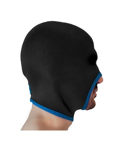 Cagoule Face Fucker Brutus Noire-Bleue sextoys et accessoires sur La Boutique du Hard